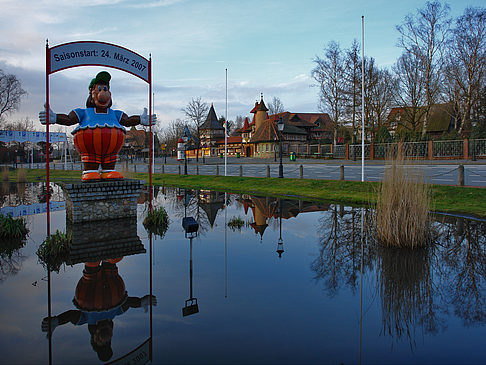 Foto Heidepark am Abend