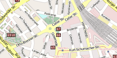 Stadtplan Alter St.-Nikolai-Friedhof 