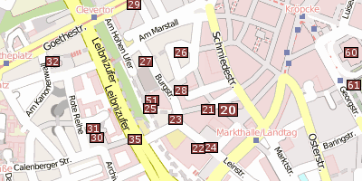 Ballhof Stadtplan