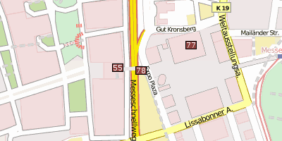 Exponale Stadtplan