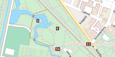 Georgengarten  Hannover Stadtplan