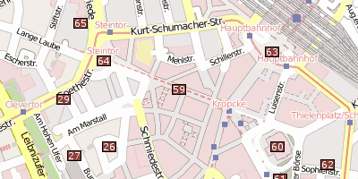 Georgstraße Hannover Stadtplan