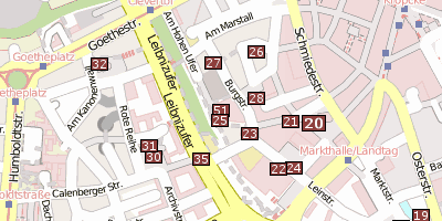 Stadtplan Historisches Museum Hannover Hannover