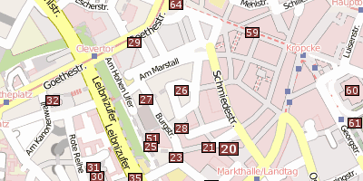 Kreuzkirche  Stadtplan