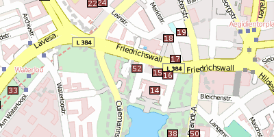 Stadtplan Museum August Kestner