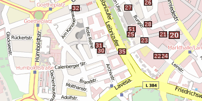 Stadtplan Neustädter Markt 