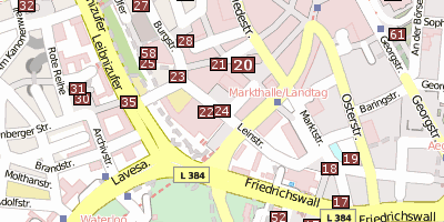 Schlossbrunnen Stadtplan