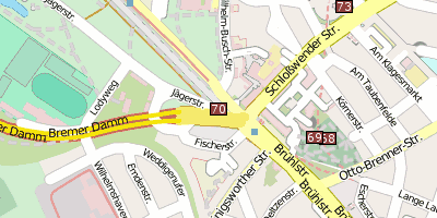 Skulpturenmeile Hannover Stadtplan