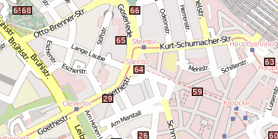 Steintor  Stadtplan