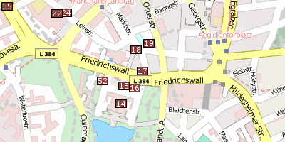 Wunder-Haus Hannover Stadtplan